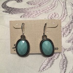 Beautiful turquoise earrings NWT